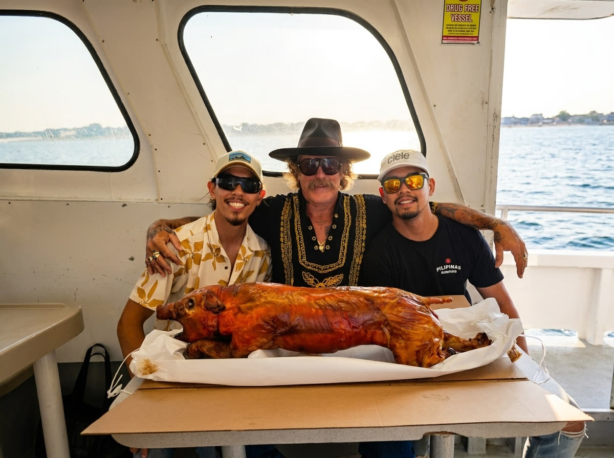 On-site lechon