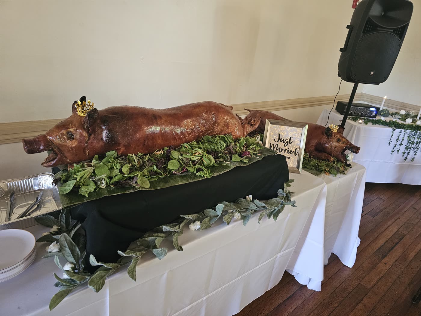 Just married lechon